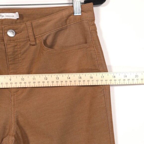 Peter Millar Golf Corduroy Brown Tan Pants Size 6 Cotton Blend Women's‎ LF19B49 - Picture 7 of 12